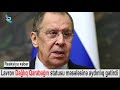 Lavrov Dağlıq Qarabağın statusu məsələsinə aydınlıq gətirdi