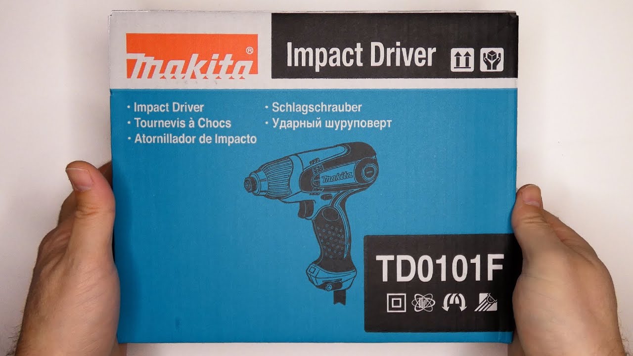 Makita TD0101F 2023 Impact Wrench Παλμικό Κατσαβίδι, 1/4\