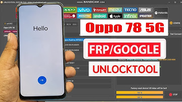 Oppo 78 5G CPH2483, CPH2495 Frp Lock Unlock tool