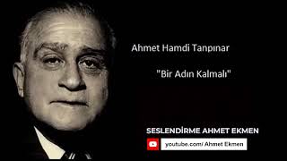 BİR ADIN KALMALI GERİYE - ŞİİR Resimi