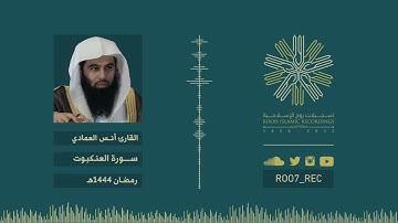 سورة العنكبوت - الشيخ أنس العمادي - رمضان 1444