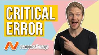 Fix Namecheap Critical Error (Easy Guide)