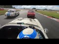 Racing an original austin healey 100s  donington park  jack rawles