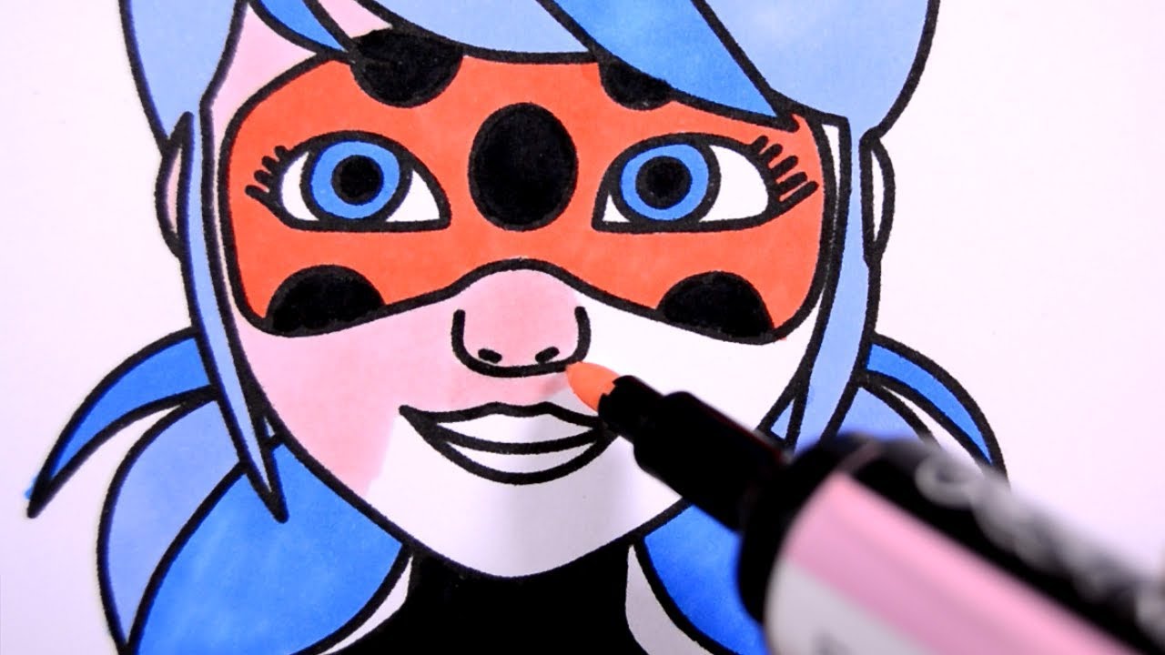 Desenhos de Ladybug para colorir - Como fazer em casa