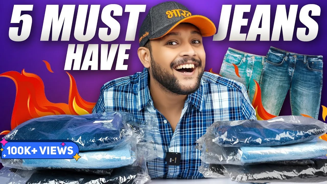 5 BEST MUST HAVE JEANS/DENIM/PANTS FOR MEN 🔥 Jeans Haul Review 2022 Urban Mark ONE CHANCE