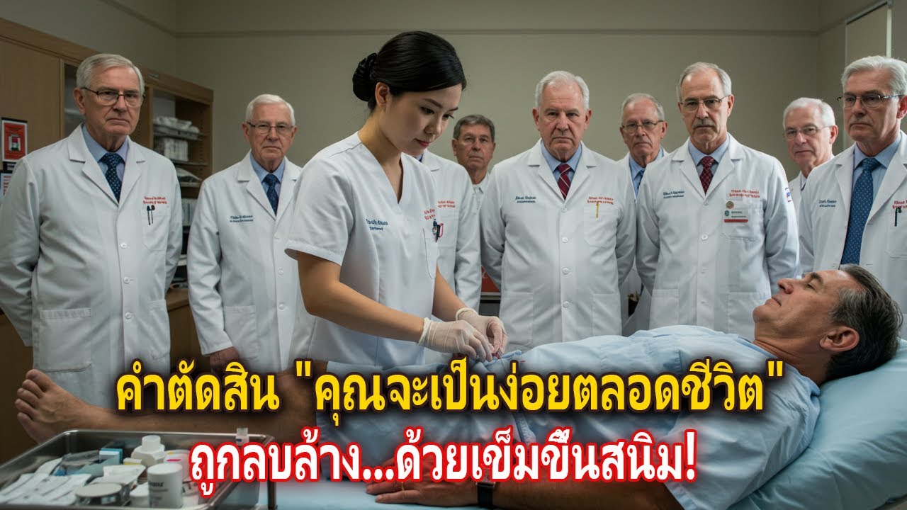 หมอยุโรปยอมแพ้! แต่นักศึกษาไทยวัย 23 ทำให้มหาเศรษฐีกลับมาเดินได้ด้วยเข็มขึ้นสนิม!