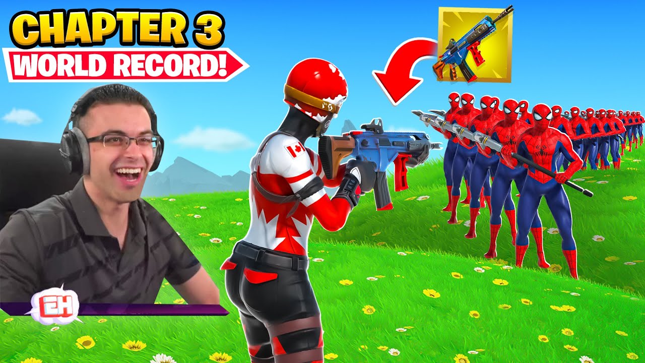 ⁣Breaking all WORLD RECORDS in Fortnite Chapter 3!