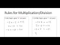 Integer Rules