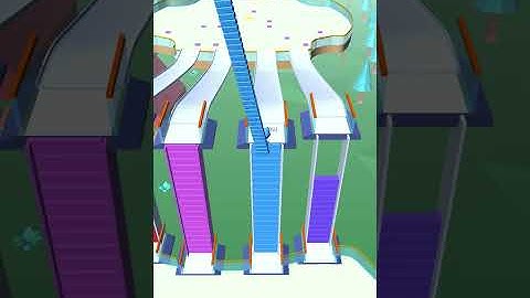 Bridge Race All Levels Gameplay Android,ios Levels 47 #Short