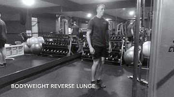 Bodyweight Reverse Lunge - Upside Strength Exercise Library