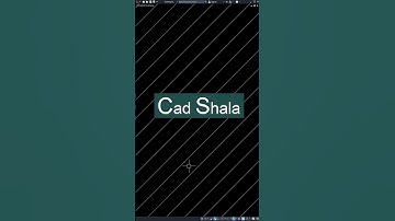 Best way to highlight text or dimension in hatch area by text mask#autocad#cad#mechanicalengineering