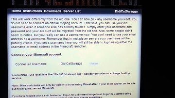 How to change your skin using mineshafter 2013