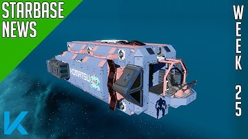Starbase Progress Week 25 - Ship Docking, Easy Build Mode, Dev Moon Map + Much More! [2021]