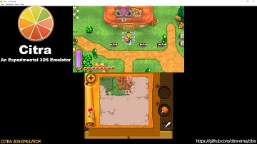 Citra 3DS Emulator - The Legend of Zelda: A Link Between Worlds DEMO Ingame! (cro/f. l./audio) wip