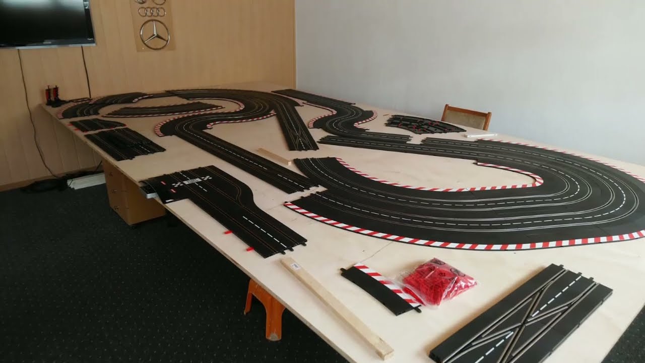 Carrera Digital 124 Bahnbau - 2025 entsteht der Weserberglandring -