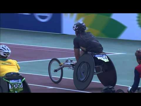 Men's 200m T54 | heat 2 |  2015 IPC Athletics World Championships Doha