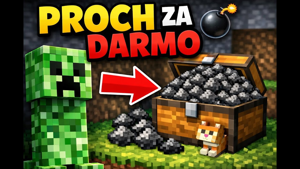 Poradnik jak zbudować farmę prochu w Minecraft  Poradnik #1