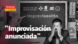 El Control al "DESASTRE en el sistema de salud para los maestros y maestras"