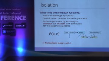 Leon Bottou Microsoft - Counterfactual Reasoning Computational Advertisement -Technion lecture