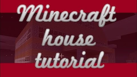 Minecraft Xbox 360 - How To Build An Advanced House Tutorial - Part 3