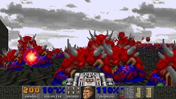 Doom II Tarakannik - Map 09 UV-MAX in 18:55