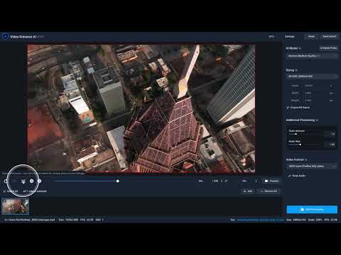 Get started with Video Enhance AI