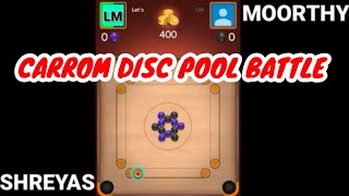 CARROM DISC POOL BATTLE WITH FRIENDS | LET'S MATCH GAMING BATTLES screenshot 5