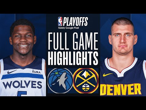 #3 TIMBERWOLVES at #2 NUGGETS | FULL GAME 1 HIGHLIGHTS | May 4, 2024