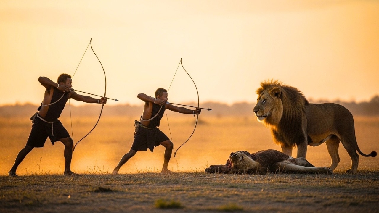 Μια Νύχτα Ανάμεσα στα Λιοντάρια: Η Αλήθεια για τους Hadza