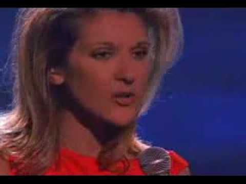 Celine's singing Live in Memphis 1997 Because you loved me. That song is from the Falling into you album from 1996. Songlist: The Powe of love If you asked me To Misled Beauty and the Beast Live Because you Loved Me Live It's all coming back Love can Move Mountains To Love you More Live My Heart will go On I'm your angel That's the Way it is If walls could Talk The first time ever I saw your Face Live All the Way Live with Frak Sinatra Then you Look at Me I want you To Need me Live for the one I Love It's all coming back to Me Long version