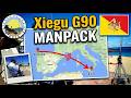 Xiegu G90 MANPACK: Sicily (IT9ECY) - Beaches On The Air