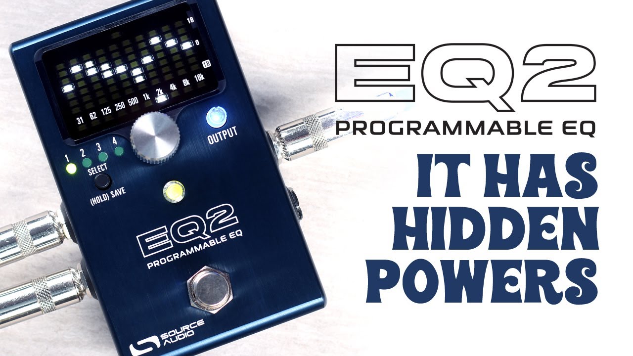 Source Audio EQ2 - Programmable Equalizer - YouTube