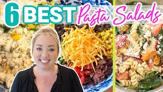 6 OF THE BEST PASTA SALAD RECIPES | YOU WILL WANT TO MAKE EVERY ONE OF THESE RECIPES! | COOK WITH US