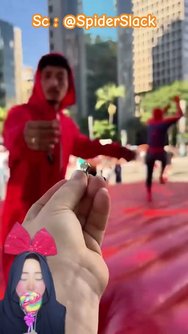 Jadi Spiderman terus ⁉️ @SpiderSlack #shorts #funny #dubbing
