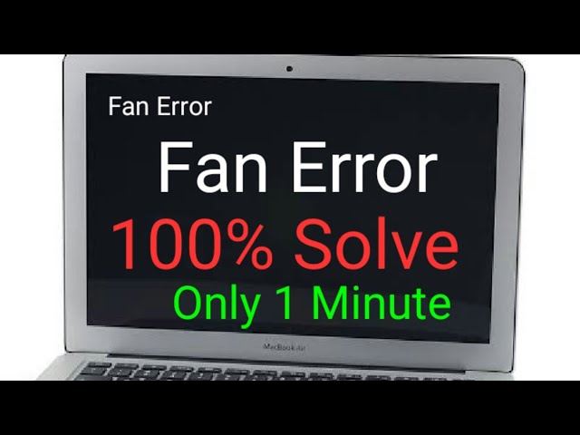 Fujitsu Lifebook fan error fix - YouTube
