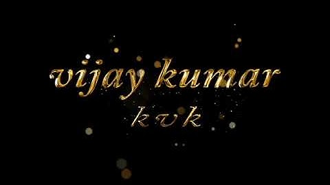 After Effects Gold Particles Text Effects in After Effects -  No Third Party Plugin | vk |