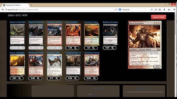 Draftradio DGM/GTC/RTR Draft 1: Drafting Portion