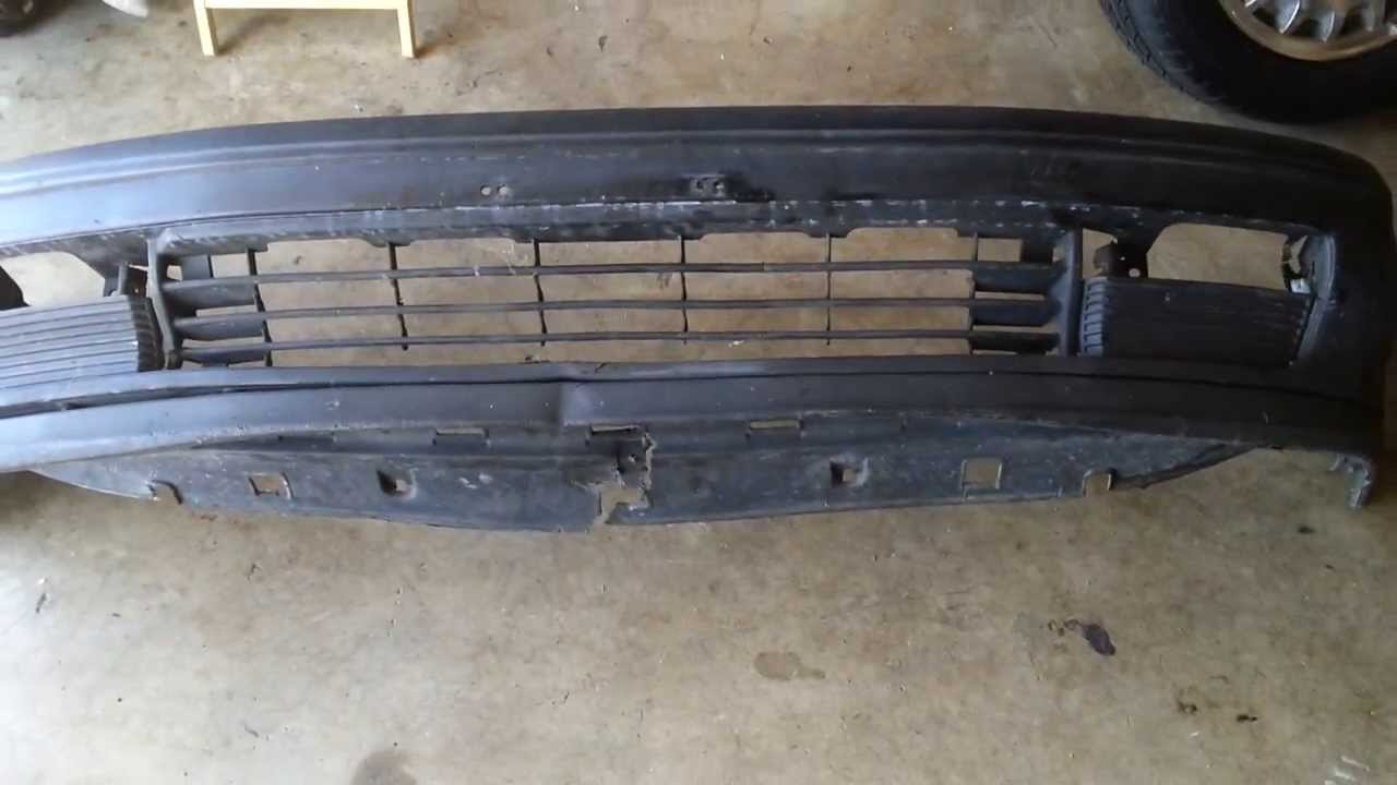 1993 Honda accord front bumper removal