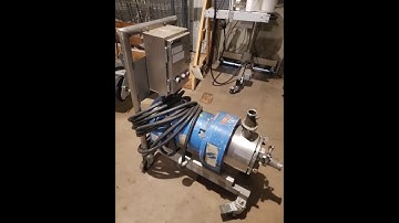 SILVERSON MODEL 450 LS HIGH SHEAR IN-LINE MIXER HOMOGENIZER