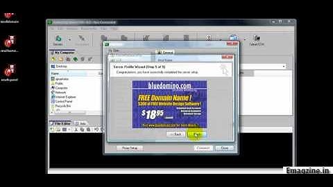 How to use an FTP program to upload files to your Webhosing account!