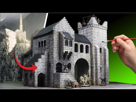 تصویری: آیا واقعاً Minas Tirith را ساختند؟