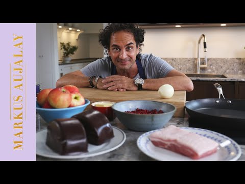 Blodpudding med fläsk, äpple och lingon | Markus Aujalay