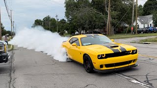Cars Doing Burnouts And Accelerations Leaving Cars & Coffee! | Titan Motorworks Cars And Coffee 2023