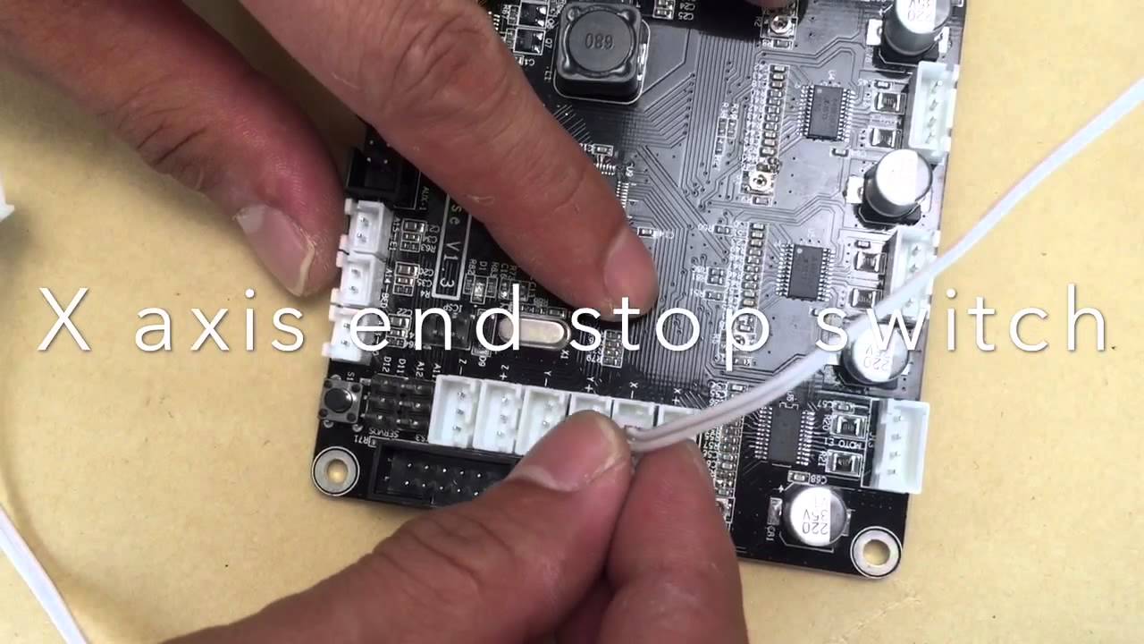 End stop Switch Wiring - YouTube
