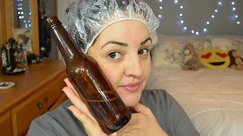 ¿Cómo se lava el pelo con cerveza?