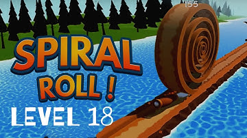 SPIRAL ROLL - LEVEL 18 Gameplay Walkthrough