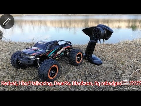 BMX BASH WITH $65 Brushless 1/16  Linxtech Haiboxing 16889A RC 