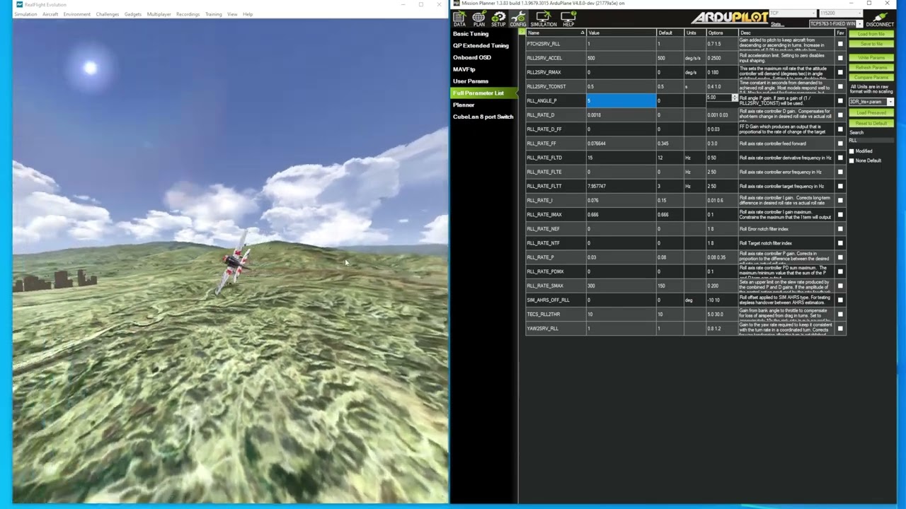 Input Shaping in ArduPlane 4.8