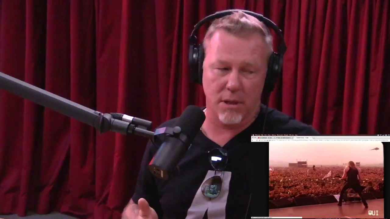 James Hetfield on Playing to 500,000 People  YouTube