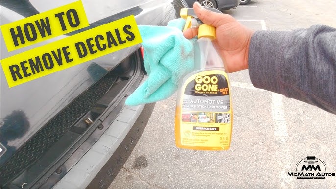 Remove Stickers and More with Goo Gone, Car Windshield Edition